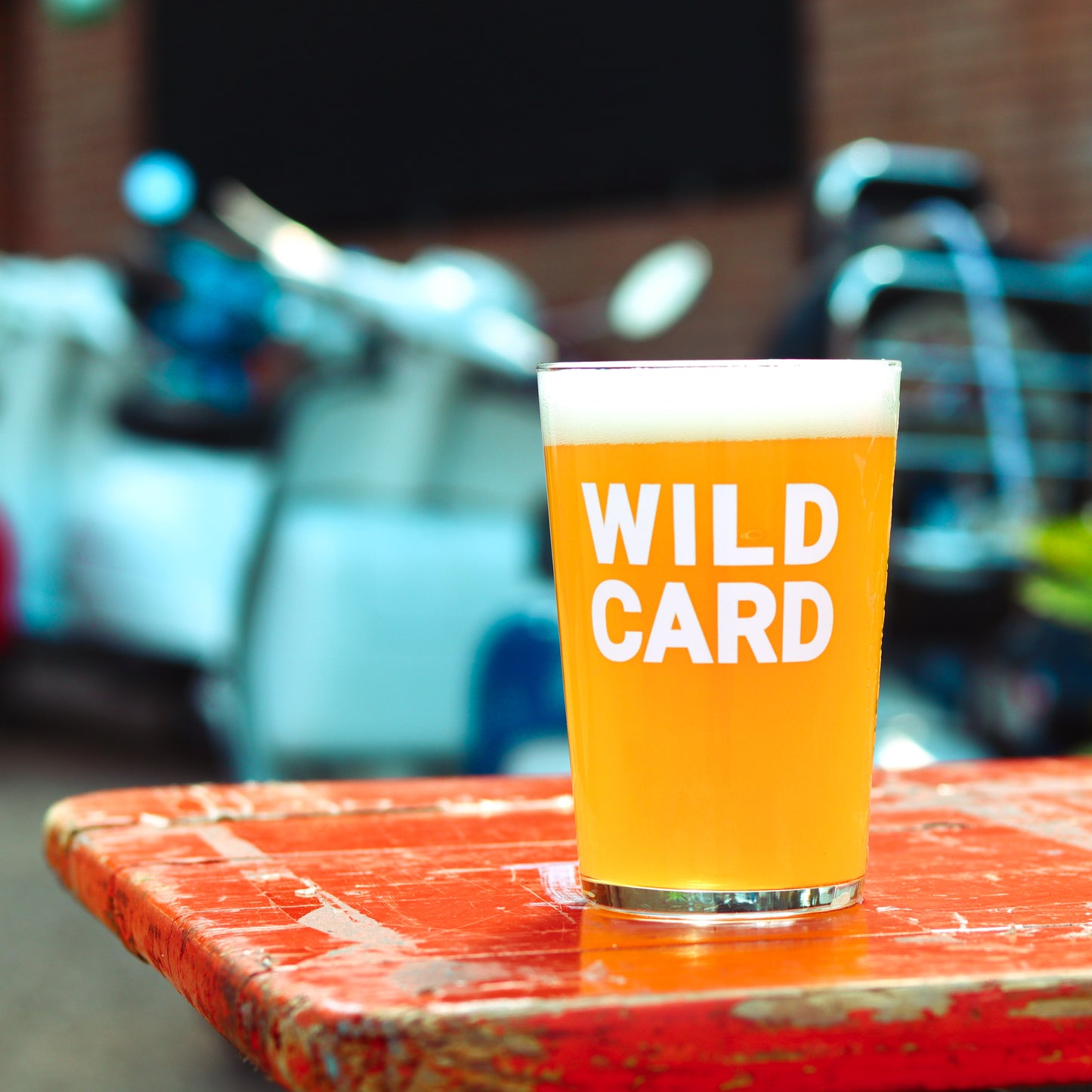 Wild Card Club Pint Glass